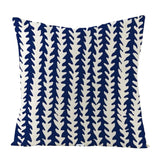 Blue Plush Luxury Continental Scatter Cushion Cover 60cm by 60cm