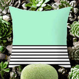 Green Plush Luxury Continental Scatter Cushion Covers 60cm by 60cm