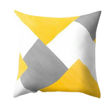 Mellow Yellow Plush Luxury Continental Scatter Cushion Covers 60cm by 60cm