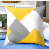 Mellow Yellow Plush Luxury Continental Scatter Cushion Covers 60cm by 60cm