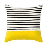 Mellow Yellow Plush Luxury Continental Scatter Cushion Covers 60cm by 60cm