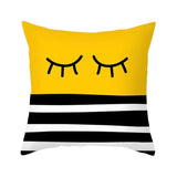 Mellow Yellow Plush Luxury Continental Scatter Cushion Covers 60cm by 60cm