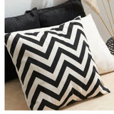 Black Plush Luxury Continental Scatter Cushion Covers 60cm by 60cm