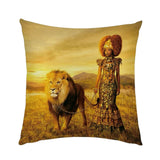 African Plush Luxury Continental Scatter Cushion Covers 60cm by 60cm