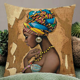 African Plush Luxury Continental Scatter Cushion Covers 60cm by 60cm