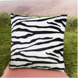 Ian Animal Print Plush Luxury Continental Scatter Cushion Covers 60cm by 60cm