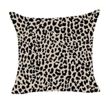 Ian Animal Print Plush Luxury Continental Scatter Cushion Covers 60cm by 60cm