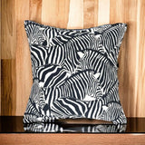 Ian Animal Print Plush Luxury Continental Scatter Cushion Covers 60cm by 60cm