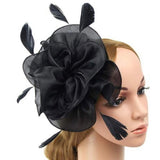 Ann Fascinator Cocktail, Tea Party, Funeral or Wedding Elegant Fedora