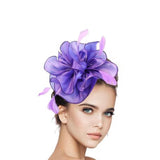 Ann Fascinator Cocktail, Tea Party, Funeral or Wedding Elegant Fedora