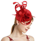 Tal Fascinator Cocktail, Tea Party, Funeral or Wedding Elegant Fedora