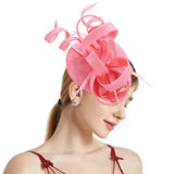 Tal Fascinator Cocktail, Tea Party, Funeral or Wedding Elegant Fedora