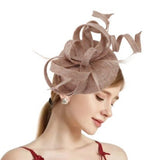 Tal Fascinator Cocktail, Tea Party, Funeral or Wedding Elegant Fedora