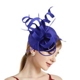 Tal Fascinator Cocktail, Tea Party, Funeral or Wedding Elegant Fedora