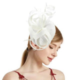 Tal Fascinator Cocktail, Tea Party, Funeral or Wedding Elegant Fedora