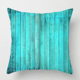 Blue Plush Luxury Continental Scatter Cushion Cover 60cm by 60cm