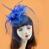 Maggie Fascinator Cocktail, Tea Party, Funeral ,Wedding Elegant Fedora Hat