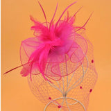 Maggie Fascinator Cocktail, Tea Party, Funeral ,Wedding Elegant Fedora Hat