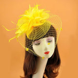 Maggie Fascinator Cocktail, Tea Party, Funeral ,Wedding Elegant Fedora Hat