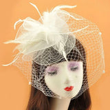 Maggie Fascinator Cocktail, Tea Party, Funeral ,Wedding Elegant Fedora Hat