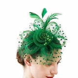 Sofie Fascinator Cocktail, Tea Party, Funeral or Wedding Elegant Fedora Hat