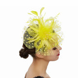 Sofie Fascinator Cocktail, Tea Party, Funeral or Wedding Elegant Fedora Hat