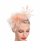 Sofie Fascinator Cocktail, Tea Party, Funeral or Wedding Elegant Fedora Hat