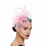 Sofie Fascinator Cocktail, Tea Party, Funeral or Wedding Elegant Fedora Hat