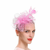 Sofie Fascinator Cocktail, Tea Party, Funeral or Wedding Elegant Fedora Hat