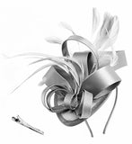 Cindy Fascinator Cocktail, Tea Party, Funeral or Wedding Elegant Fedora Hat