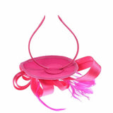 Cindy Fascinator Cocktail, Tea Party, Funeral or Wedding Elegant Fedora Hat