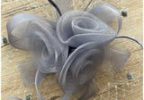 Rosie Fascinator Cocktail, Tea Party, Funeral or Wedding Elegant Fedora Hat